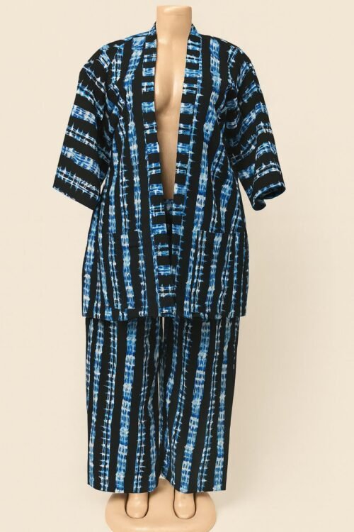 Unisex Two-Piece Kimono Set – Handcrafted