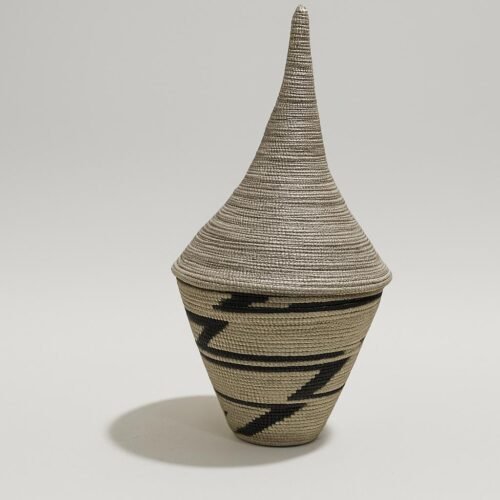 Handwoven Traditional Basket with Lid