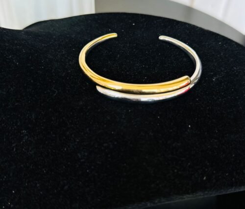 Dual-Tone Sleek Cuff